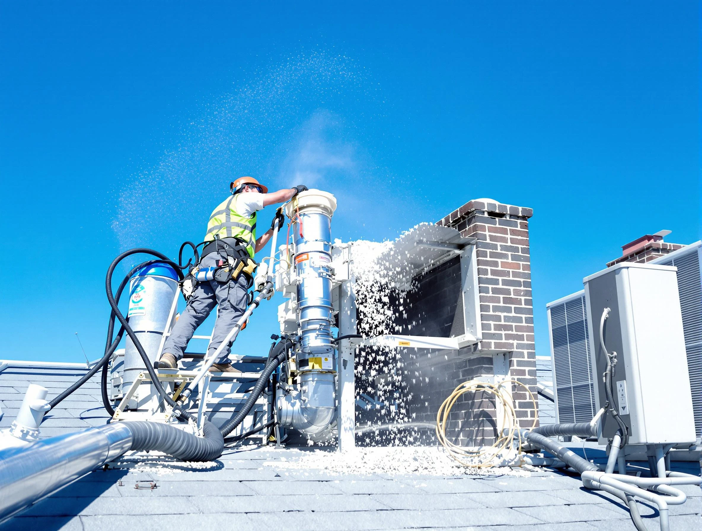 Expert roof dryer vent cleaning by Fullerton Dryer Vent Cleaning in Fullerton