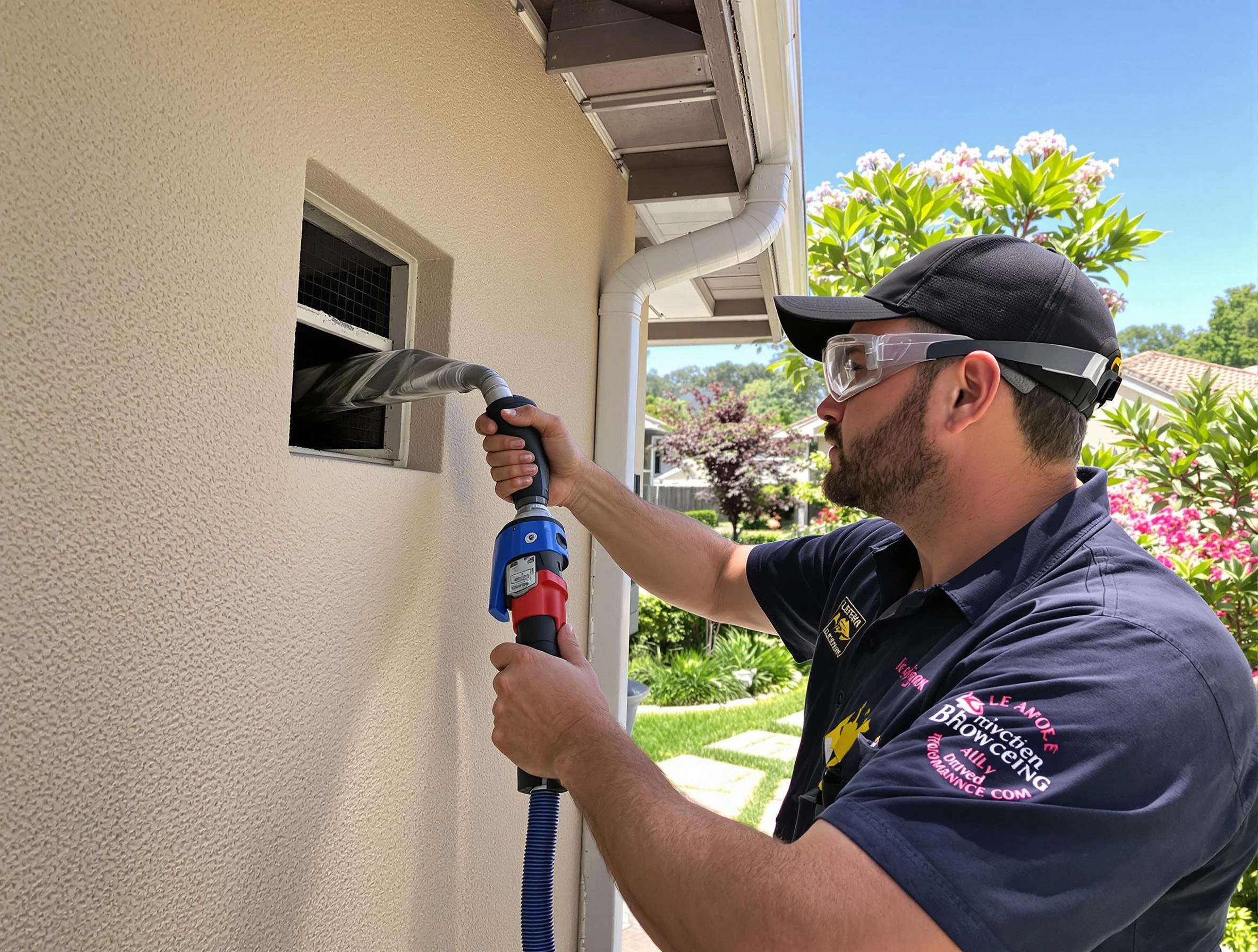 Professional dryer vent cleaning by Fullerton Dryer Vent Cleaning in Fullerton