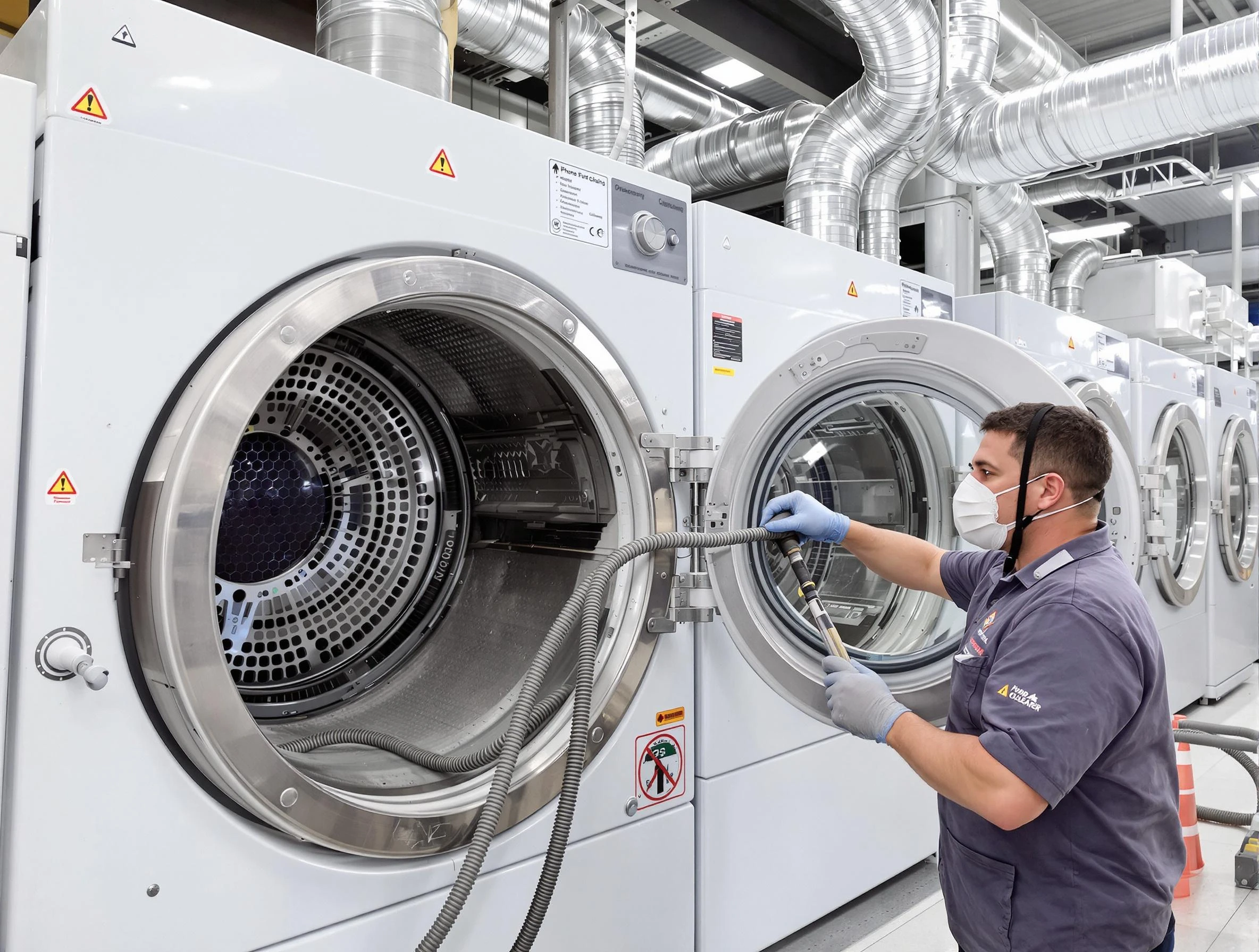 Industrial-grade dryer vent cleaning by Fullerton Dryer Vent Cleaning in Fullerton